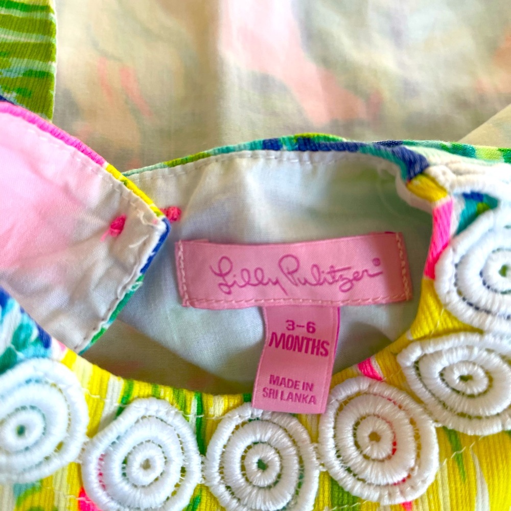 Lily Pulitzer baby shift dress 3-6 months